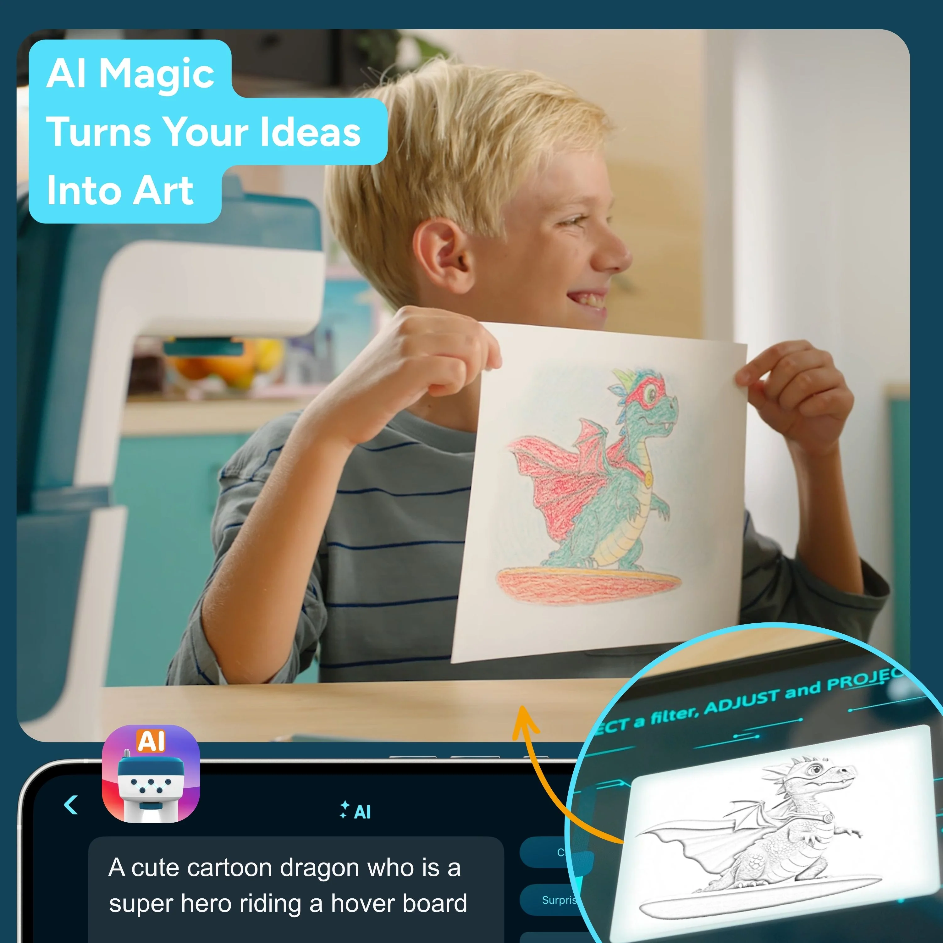 AI Drawing Projector for Kids - Image 2